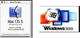 LANZAMIENTO OS WINDOWS 2000 Y Mac OS X