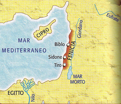 Popolazioni nomadi arrivano a nord della Terra di Canaan