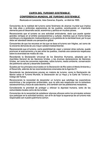 Carta de Lanzarote