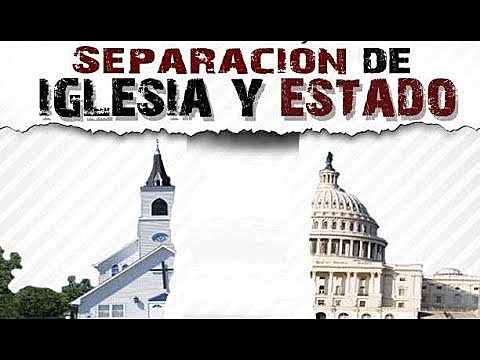 separación entre el Estado y la Iglesia