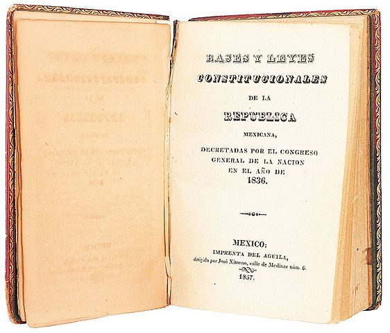 Bases y leyes constitucionales de la república