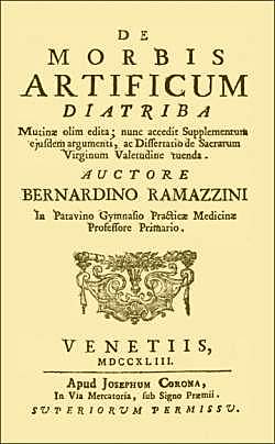 Libro De morbis artificum diatriba.