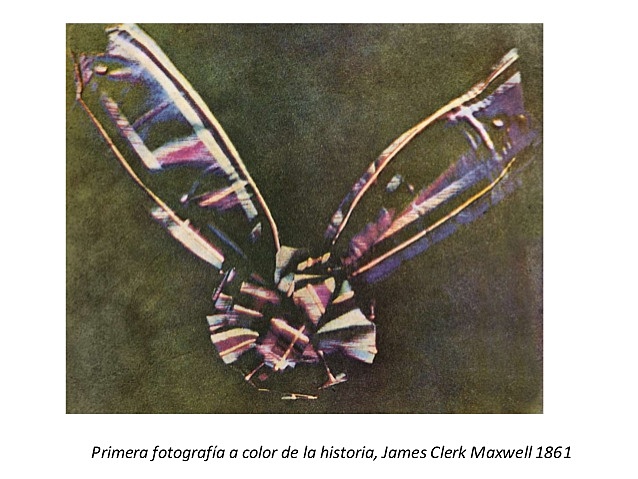 James Clerk Maxwell y la primer fotografía en color.