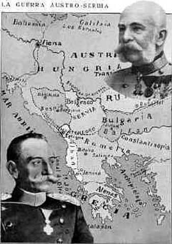 Entrada de Austria - Hungría en la guerra