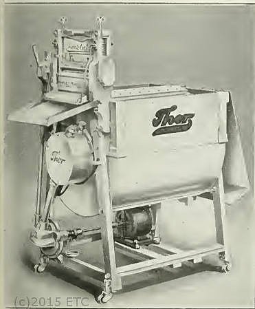 The Thor is invented and it is first electric powered washing machine.