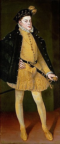 Carlos de Austria hijo de Felipe II