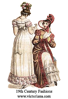 Women's clothing during 1840s