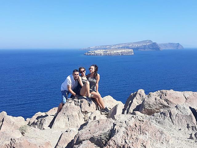 My first time in greece