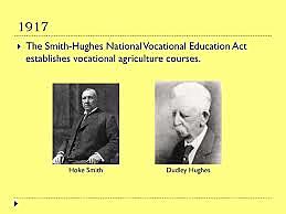 Smith-Hughes Vocational Education Act of 1917