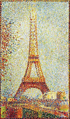 La torre Eiffel - Seurat