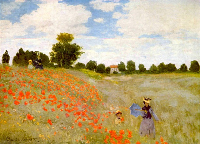 Las amapolas - Monet