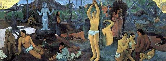 ¿De dónde venimos? ¿Quiénes somos? ¿Adónde vamos? - Gauguin