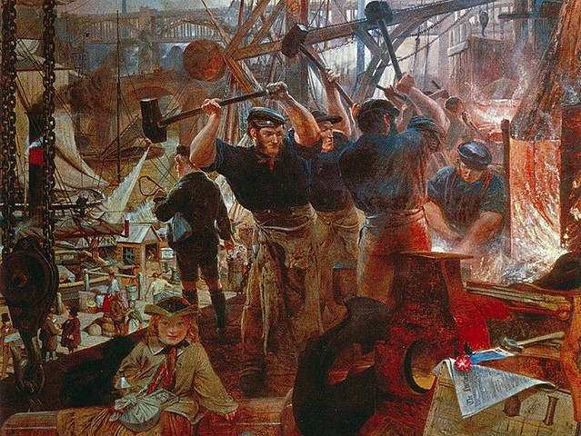 Comienzo revolución industrial