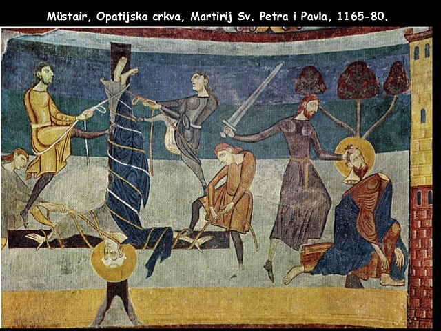 Romanika:Martirij Sv. Petra i Pavla,Opatijska crkva