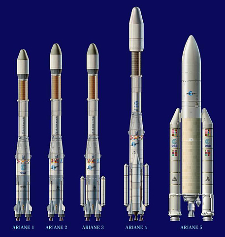 Primer llançament coet Ariane
