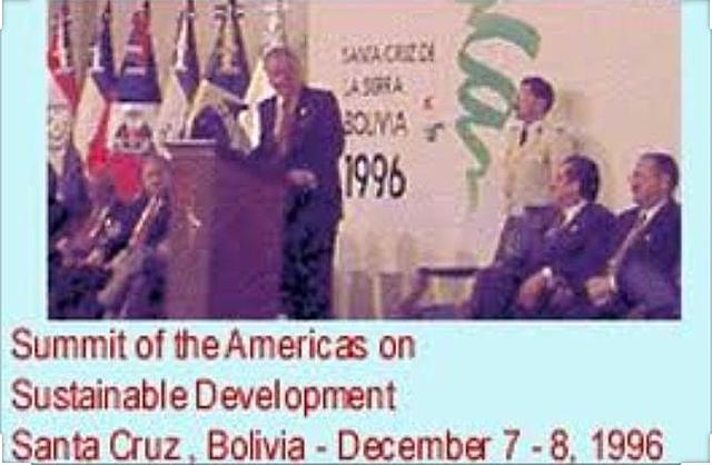 Declaracion de santa cruz de la sierra y plan de accion para el desarrollo sostenible de las americas