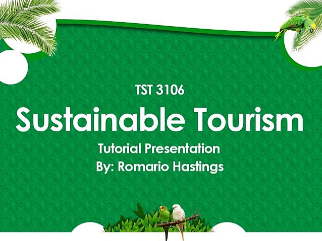 UNEP’s Principles for implementation of Sustainable Tourism