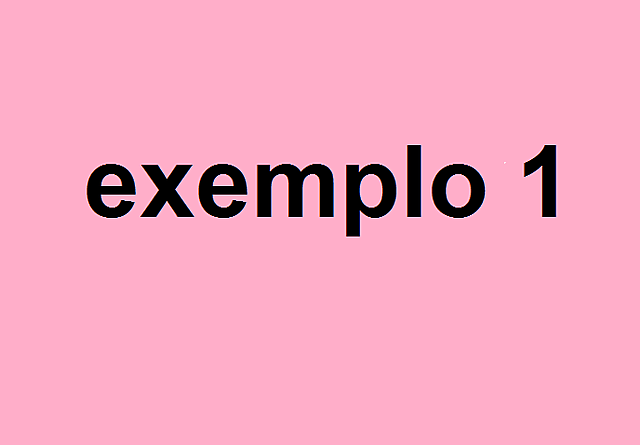 Exemplo 1