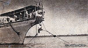 Primer Cable Submarino en el Cable de la Mancha