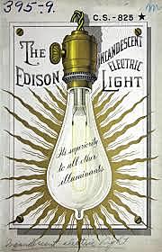 Thomas Edison Invents Electric Light