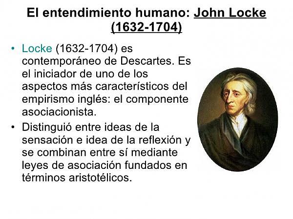 Locke criticó la creencia racionalista