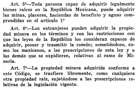 Se expide el Código de Minas