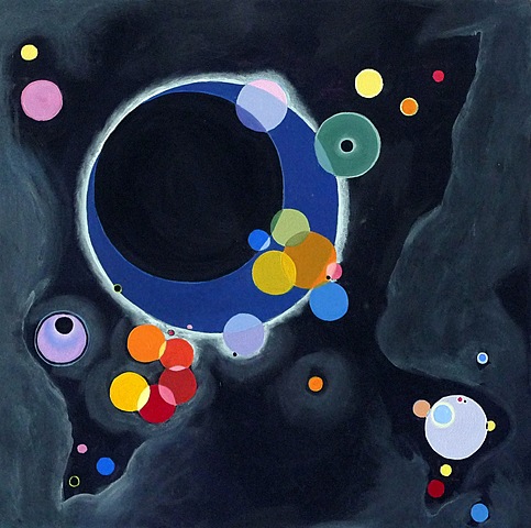 Algunos círculos - Kandinsky