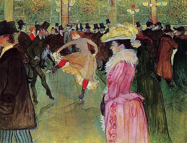 En el Moulin Rouge - Toulouse Lautrec