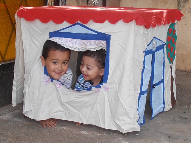 Jugando con mi primo