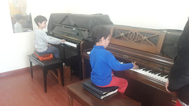 Clase de piano