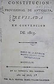 Constitución provincial de la provincia de Antioquia