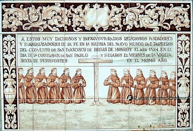 Los doce apóstoles franciscanos
