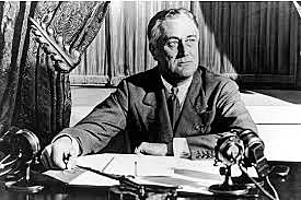 Franklin D. Roosevelt Inaugurated