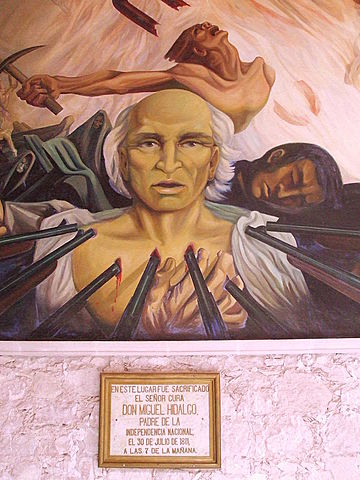 Ejecución del cura Miguel Hidalgo y Costilla