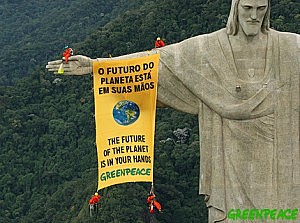 La conferencia de la ONU sobre el medio ambiente y el desarrollo, foro mundial de 1992, cumbre de la Tierra.