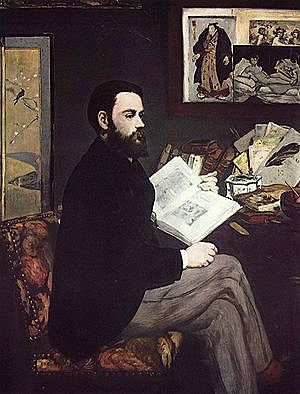 Retrato de Émile Zola, Manet