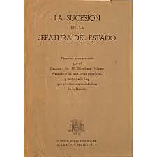 Ley de Sucesión en la Jefatura del Estado
