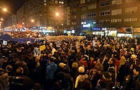 Manifestación multitudinaria