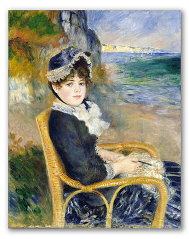 Por la orilla del mar, Renoir