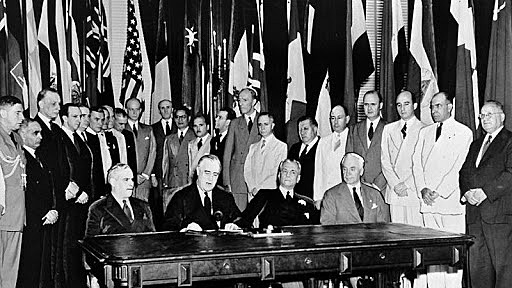 Podpis ustavne listine OZN