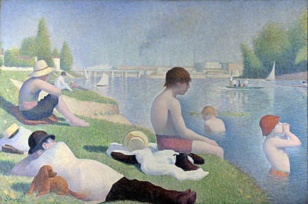 Un baño en Asnieres, Seurat