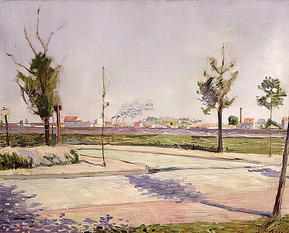 El camino a Gennevilliers, Signac