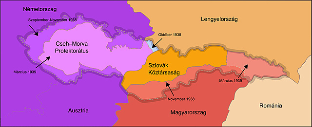 Szlovákia független lesz (1939.március)