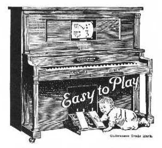 The first piano player.