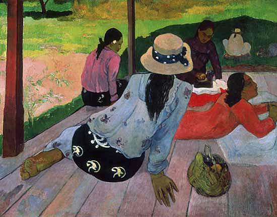 La Siesta, Paul Gauguin