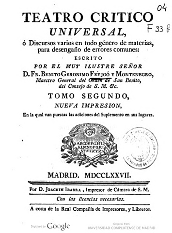 Teatro crítico universal