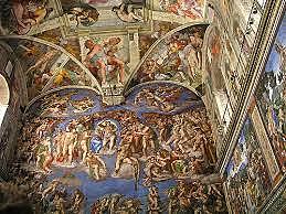 Miquel Àngel pinta la Capella Sixtina