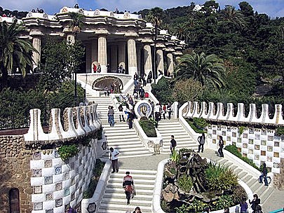 El parque Güell, Gaudí