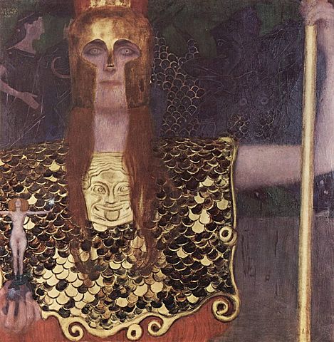 Pallas Atenea, Klimt
