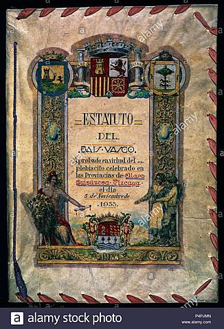 Aprobación del Estatuto del País Vasco